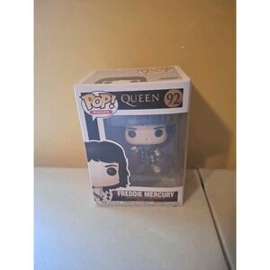 Funko POP Rocks Freddie Mercury #92 Queen Vinyl Figure Near Mint Rocks